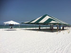 July 4th Lido Beach Sarasota Tent Rental