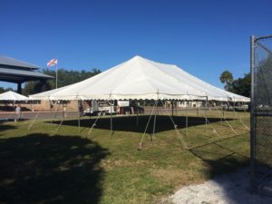 Veterans day tent for Palmetto