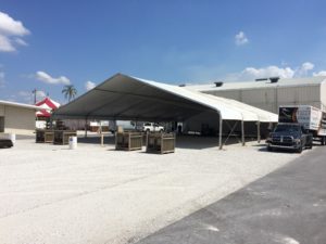 clear span event tent