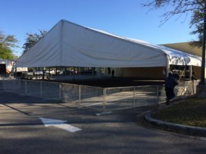 clearspan tent