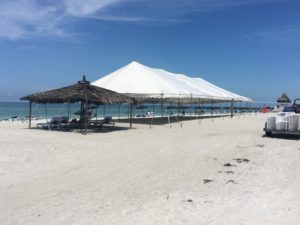 VIP tent and shade