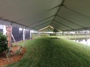 house warming party tent